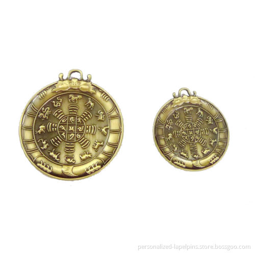Gold Epoxy Coating Surface Custom Metal Craft Th-010 Antique Door For Accessories